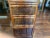 Early 20th Century Large 36” Vintage Chinese 3-Tier Bamboo Rattan Wedding Basket, Republic Period Chinoiserie Decor For Sale - Image 5 of 7