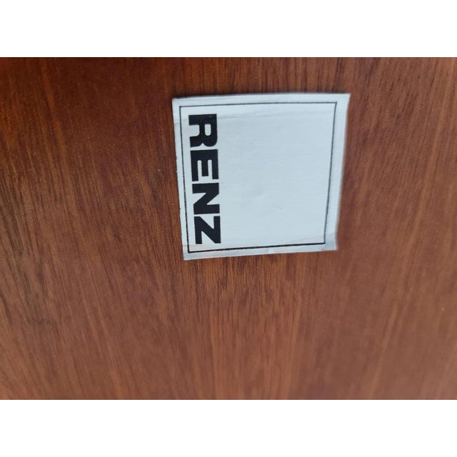 Brown Long German Hanging Shelf by Wilheilm Renz for Walter Renz, 1960s For Sale - Image 8 of 11