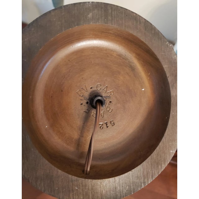 Antique 1920s Jar Style Asian Enameled Porcelain Lamps - a Pair For Sale - Image 11 of 12