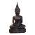 Vintage Hand Carved Wooden Buddha Statue Sculpture Meditation Figure 14” Thai For Sale