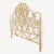 Natural wicker hand woven headboard in king size. Intricate unique headboard which will add beauty and charm to any...
