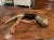 Add a touch of historic character to a study or cabinet with this striking French drinking horn, crafted circa 1850....