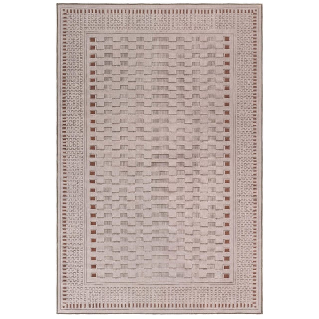 Doris Leslie Blau Collection Aubusson Rug by Arthur Dunnam For Sale