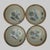 Farmhouse El Palomar Blue Bird Tonala Mexico Ken Edwards Stoneware Pottery Small Bowl Set For Sale - Image 3 of 13