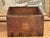 Brown Antique 19th Century Dovetailed Wooden Storage Box With Iron Reinforcements For Sale - Image 8 of 12
