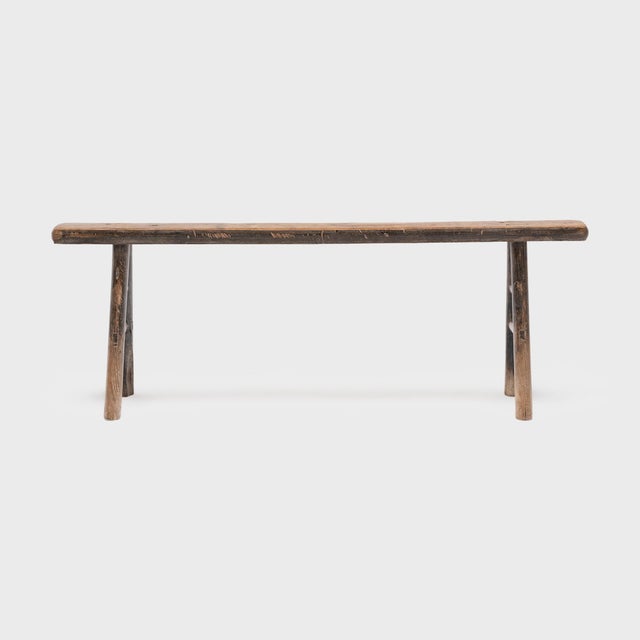 This rustic Chinese bench is simply designed with clean lines and little decoration. Dated to the mid-19th century, the...