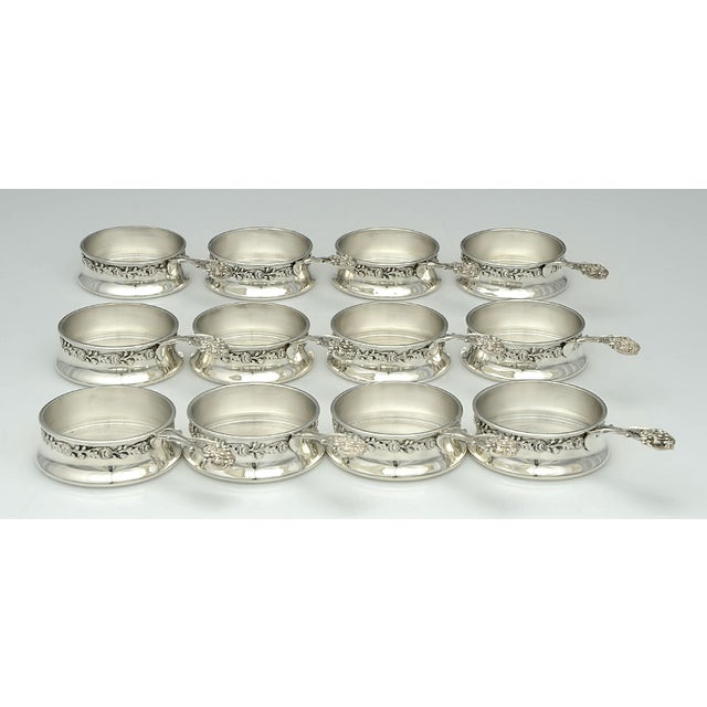 Gorham Silver A4695 Sterling Ramekin Holders With Monogram Chairish