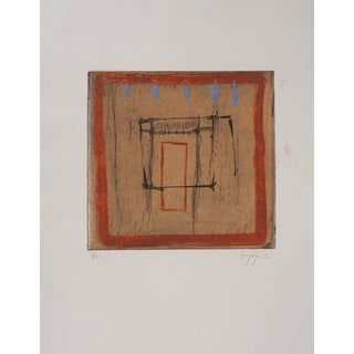 Didier Hagege, Opening, Hand Signed Etching, 1990 For Sale