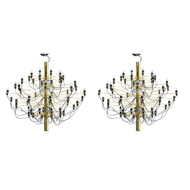 Gino Sarfatti for Flos 2097/50 Chandelier, Pair Available, Price Is Per Item For Sale In Dallas - Image 6 of 9