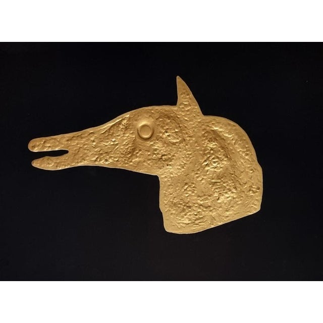 After Georges Braque, Aréion, Embossed Engraving with Gold Leaf, 1971 For Sale - Image 4 of 4