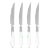 VIETRI Aladdin Brilliant Clear Steak Knife - Set of 4 For Sale