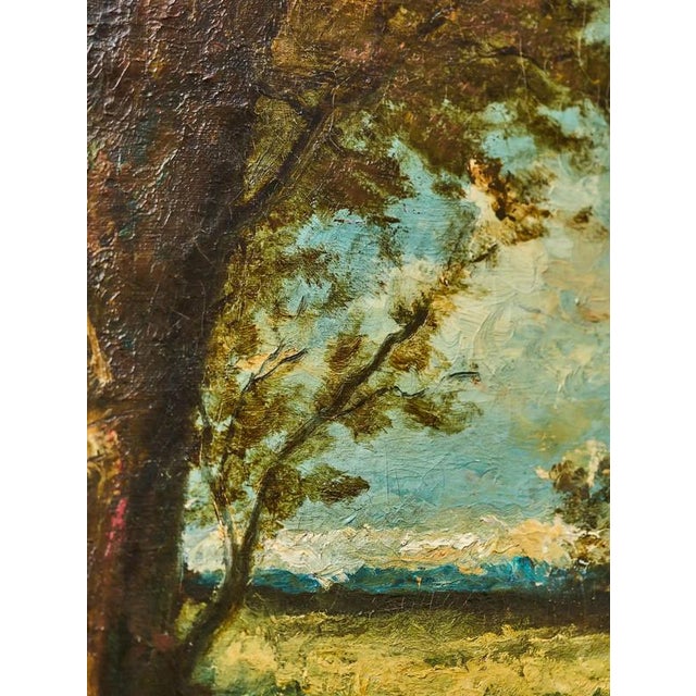 Boulanger, Landscape View, Oil on Canvas For Sale - Image 3 of 10