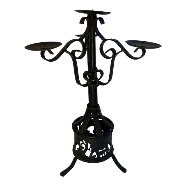 Iron Candelabra For Sale