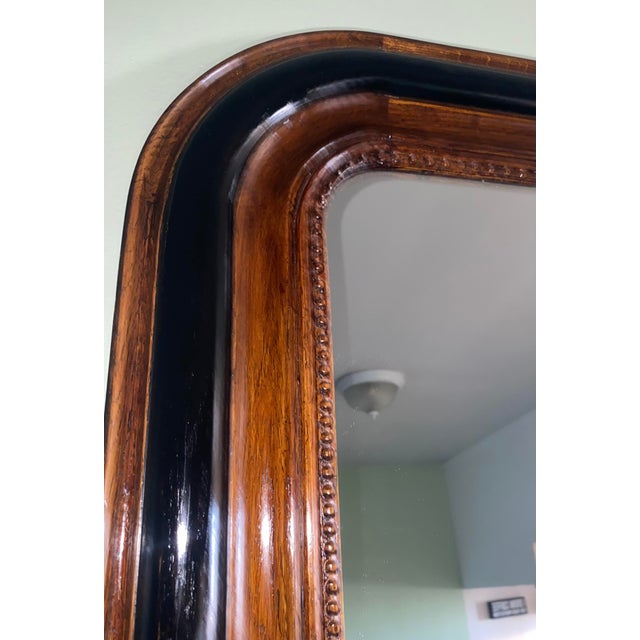 1930s 1930s Oak Wall Mirror For Sale - Image 5 of 6