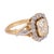 1910s French Belle Époque Gia 2.02 Carat Old Mine Cut Diamond Cluster Ring, Size 5.5 For Sale - Image 4 of 7