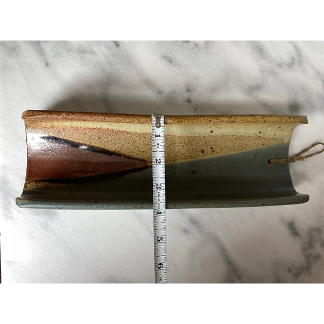 Ceramic Mid 20th Century Studio Ceramic Baguette Bread Form For Sale - Image 7 of 8