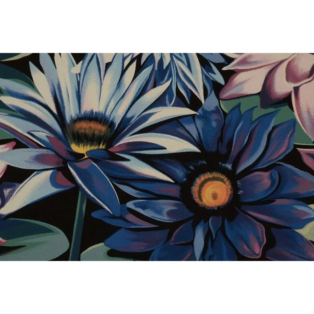 Lowell Nesbitt Water Lilies Limited Edition Serigraph Signed 1981 For Sale In New York - Image 6 of 8