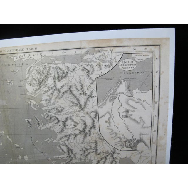 D. Mac Pherson, map of ancient Greece, c1827. On board in cellophane. Actual map measures 16.75" x 10.5". Excellent...