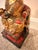 Late 19th Century Late 19th C. Chinese Giltwood & Lacquer Taoist Deity Statue With Original Spear For Sale - Image 5 of 12