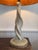 Mid-Century Modern Vintage Organic Ceramic Lamp For Sale - Image 3 of 9