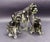 Glass SCS Annual Edition 2009 Gorillas Family from Swarovski, Set of 3 For Sale - Image 7 of 18