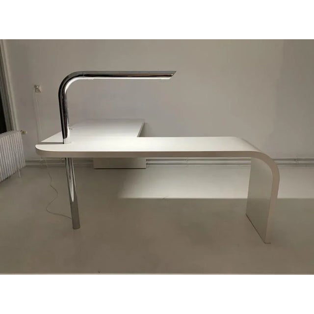 1970s Direk Desk by Ennio Chiggio for Nikol International, 1970s For Sale - Image 5 of 10