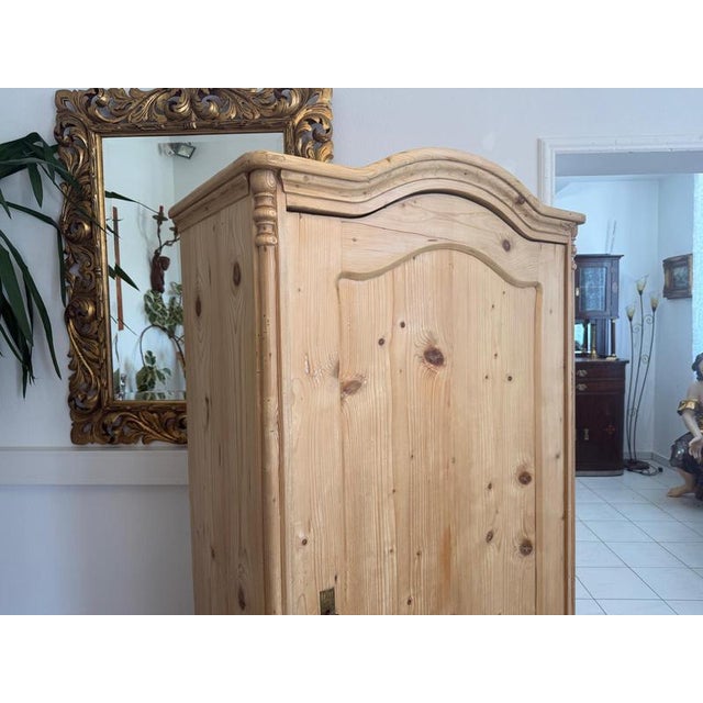 Gründerzeit Farmhouse 1-Door Cupboard in Wood For Sale - Image 18 of 18