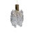 Gilt Ice Glass Pendant Lamp by J. T. Kalmar for Kalmar, 1950s For Sale