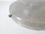 Vintage Textured Glass and Brass Flush Mount from Hillebrand Leuchten, Germany, 1970s For Sale - Image 6 of 18