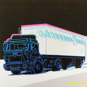 After Andy Warhol, Truck, Limited Edition Lithograph, 1980s