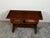 Brown Italian 1800s Walnut Trestle Base Table with Two Drawers and Carved Motifs For Sale - Image 8 of 12