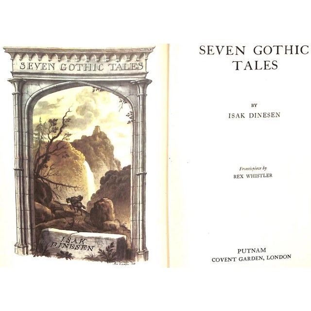 Traditional "Seven Gothic Tales" 1934 Dinesen, Isak For Sale - Image 3 of 4