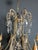 1970s Italian pearl and crystal chandelier For Sale - Image 6 of 12