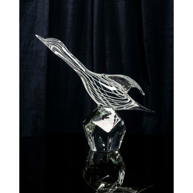 Bird in Murano Glass from Zanetti, Italy, 1970s For Sale - Image 14 of 14
