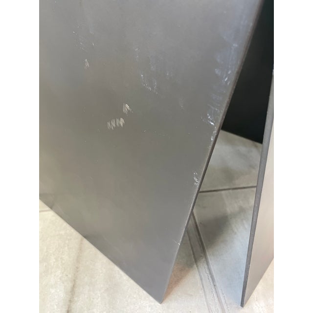 Kelly Wearstler Bronze and Ostrich Leather Accent Chair For Sale - Image 12 of 13