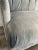 Baby Blue Margot Velvet Tufted Banquette From Haute House For Sale - Image 8 of 11