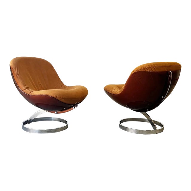 'Sphere' Chairs by Boris Tabacoff for Mobilier Modulaire Moderne, France, 1960s For Sale