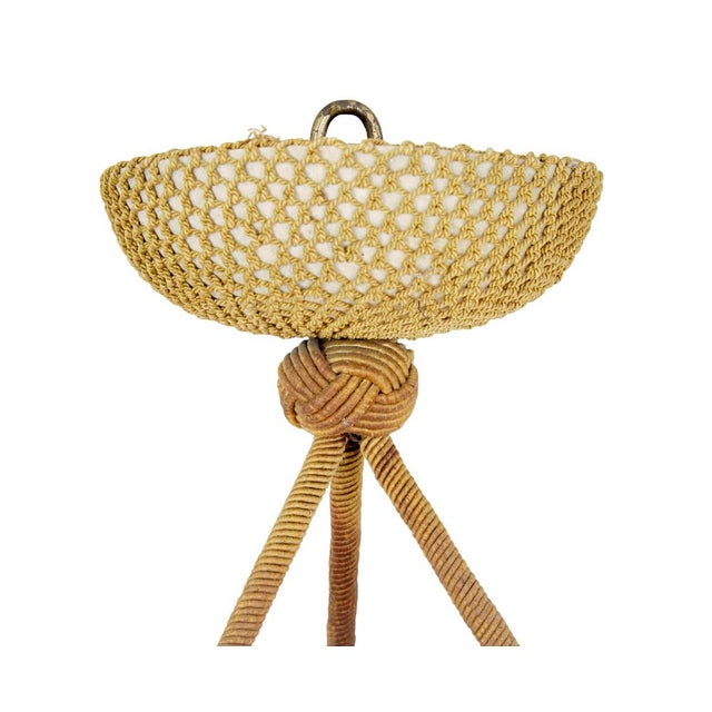 Stone Swedish Art Deco Shaped and Carved Alabaster Ceiling Light, 1920s For Sale - Image 7 of 8