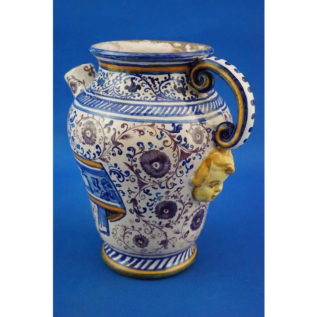 Renaissance Ceramic Pharmacy Jar, Italy, Late 1600s For Sale - Image 9 of 18