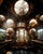 Gilded Gears is an exquisite portrayal of steampunk interior architecture, where vintage opulence intertwines seamlessly...