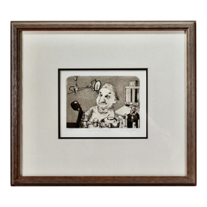 Charles Bragg The Anesthesiologist C. 1975 Reproduction Print