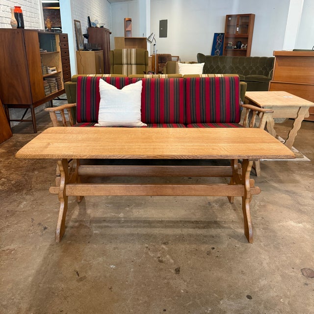 Mid 20th Century Henning Kjærnulf, Coffee Table, Oak, Denmark, 1960s, Attributed For Sale - Image 5 of 6