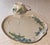 1960s Hand Painted Porcelain Tea/Coffee Dessert Set of 8 - 16 pcs For Sale - Image 6 of 10