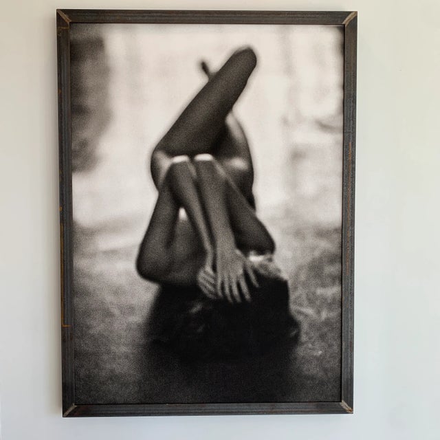 Metal "A Shot in the Dark" Contemporary Figurative Black and White Photograph by Rob Brinson For Sale - Image 7 of 7