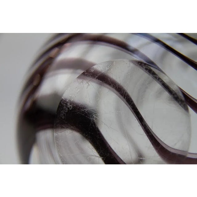 Vintage Danish Teardrop Glass Vase by Holmegaard, 1970s For Sale - Image 7 of 13