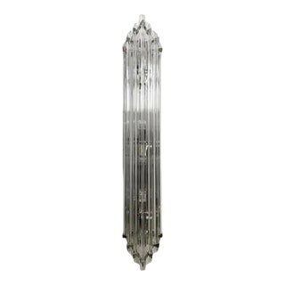21st Century Maestoso Murano Triedri Glass Rod Sconce by Fabio LTD For Sale
