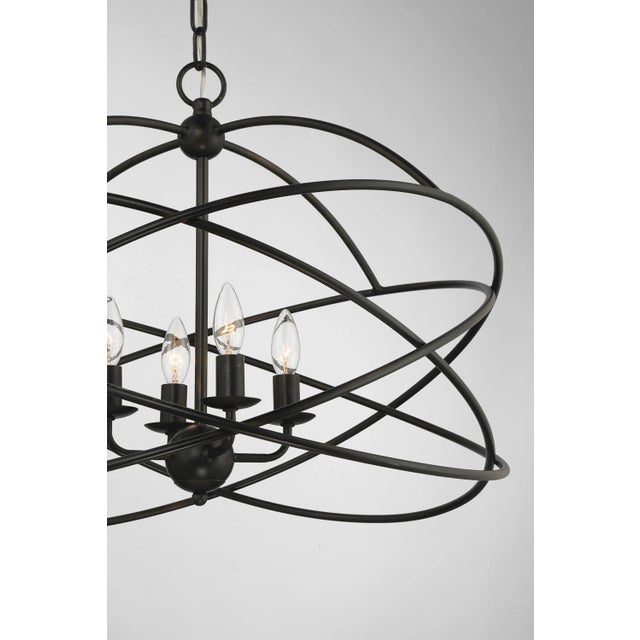 2020s Anson 4-Light Contemporary Statement Chandelier For Sale - Image 5 of 9