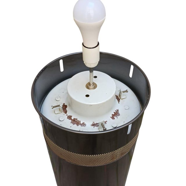 1970s Vintage Oracolo Grey Floor Lamp by Gae Aulenti for Artemide, 1970s For Sale - Image 5 of 12