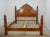 King Bed by Henredon. Store item #553. It features solid wood construction and carved detailes.