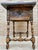 Antique Spanish Baroque Walnut Side Table with Carved Frame, 1890s For Sale - Image 13 of 17